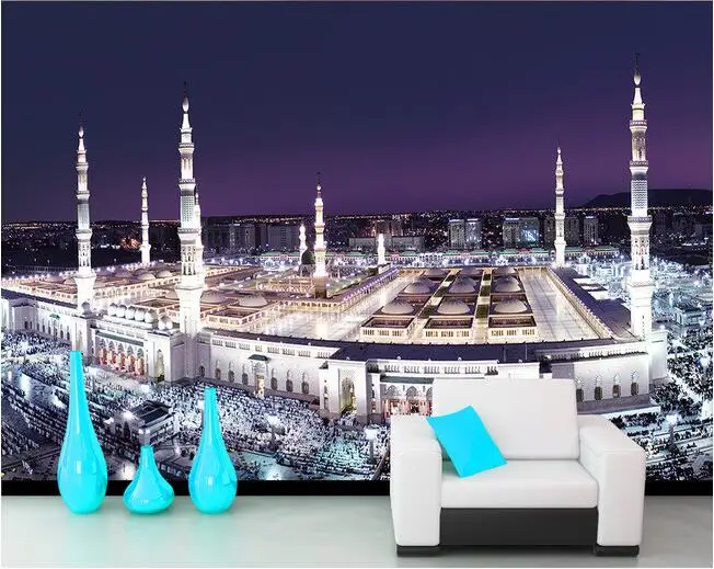 3d wallpaper custom photo mural Mecca mosque in urban construction background 3d wall murals wallpaper for living room decor
3d wallpaper custom photo mural Mecca mosque in urban construction background 3d wall murals wallpaper for living room decor