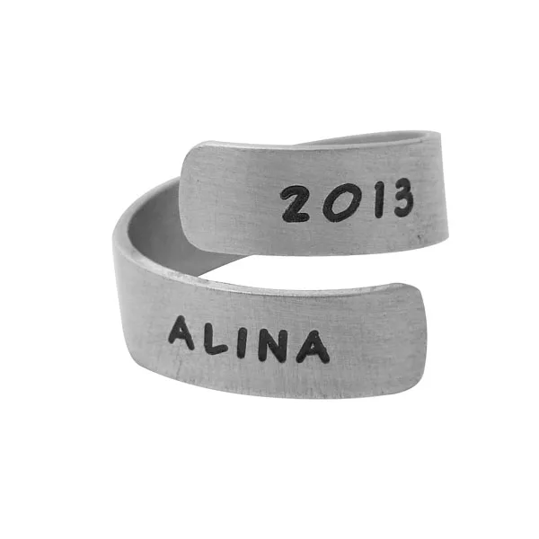 Personalized Alloy Name Ring,Engraved ring,Adjustable,Roller Derby Ring,Spiral Ring
Personalized Alloy Name Ring,Engraved ring,Adjustable,Roller Derby Ring,Spiral Ring