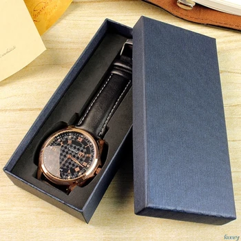 Watch Box Storage Case Long Type Jewelry Display Gifts Packing Organizer Elegant 
Watch Box Storage Case Long Type Jewelry Display Gifts Packing Organizer Elegant