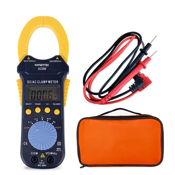 Mini Digital ammeter current clamp meter multimeter measuring DC / AC Voltage Current tester clamps indicator With test leads
Mini Digital ammeter current clamp meter multimeter measuring DC / AC Voltage Current tester clamps indicator With test leads