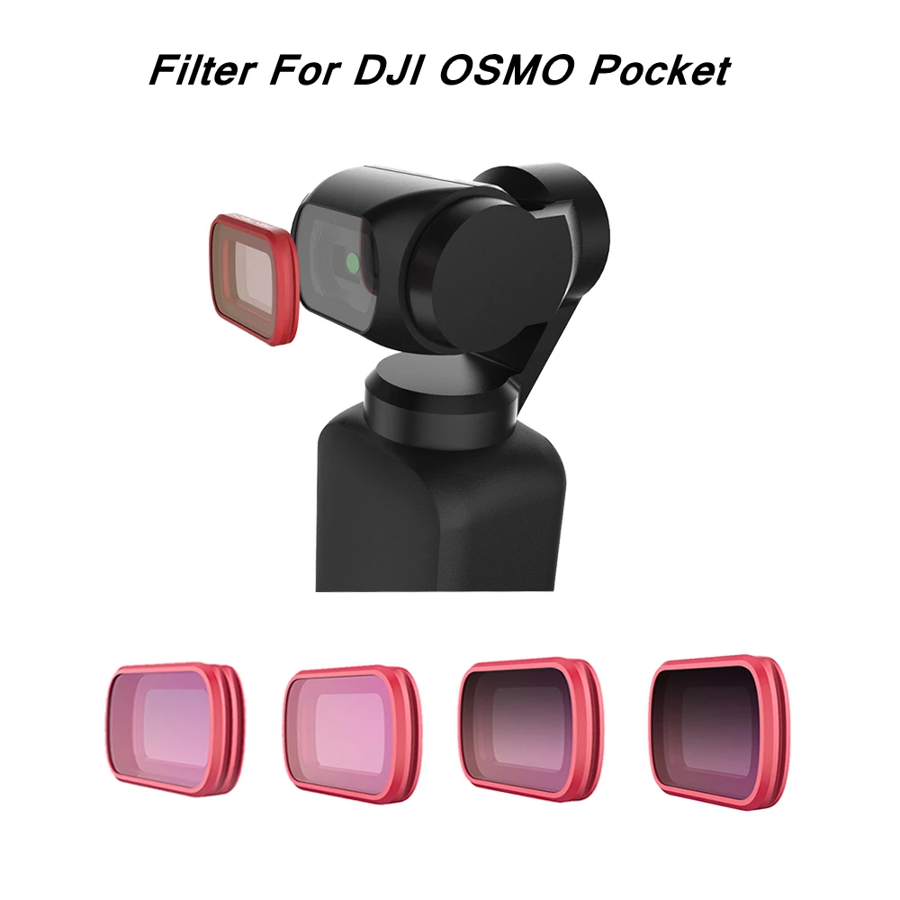 LINGHUANG Filters Kit Set CPL ND8 / 16/32/64 PL Gradual Version Professional Filter For DJI OSMO Pocket Gimbal Camera Accessori
LINGHUANG Filters Kit Set CPL ND8 / 16/32/64 PL Gradual Version Professional Filter For DJI OSMO Pocket Gimbal Camera Accessori