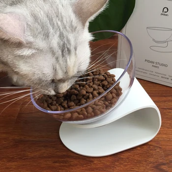 New Design Plastic Food Feeding Water Drinking Sloping Bowl Anti-slip Cat Dish Tilted Pet Feeder with Slope Base for Most Cats
New Design Plastic Food Feeding Water Drinking Sloping Bowl Anti-slip Cat Dish Tilted Pet Feeder with Slope Base for Most Cats