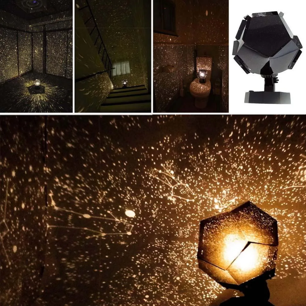 

Celestial Star Astro Sky Projection Cosmos Night Lights Projector Lamp Starry Romantic Bedroom Decoration Lighting Gadget