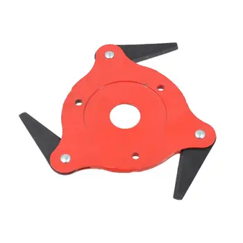 Lawn Mower Trimmer Head Manganese Steel Alloy 3 Teeth Cutter Brush Cutter Blade Trimmer Lawn Mower Parts