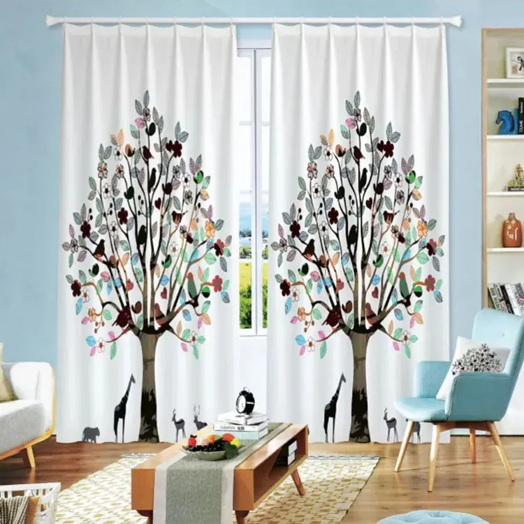 Window tree 3D Curtain Living Room Modern Home Goods Window Treatments Polyester Printed 3d Curtains For Bedroom
Window tree 3D Curtain Living Room Modern Home Goods Window Treatments Polyester Printed 3d Curtains For Bedroom