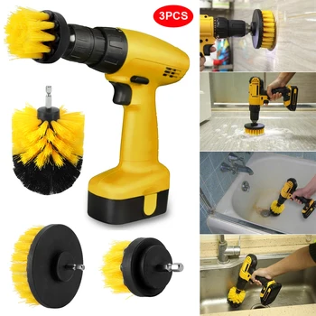 3pcs Power Scrubber Brush Set For Bathroom Drill Scrubber Brush For Cleaning Cordless Drill Attachment Kit Power Scrub Brush
3pcs Power Scrubber Brush Set For Bathroom Drill Scrubber Brush For Cleaning Cordless Drill Attachment Kit Power Scrub Brush
