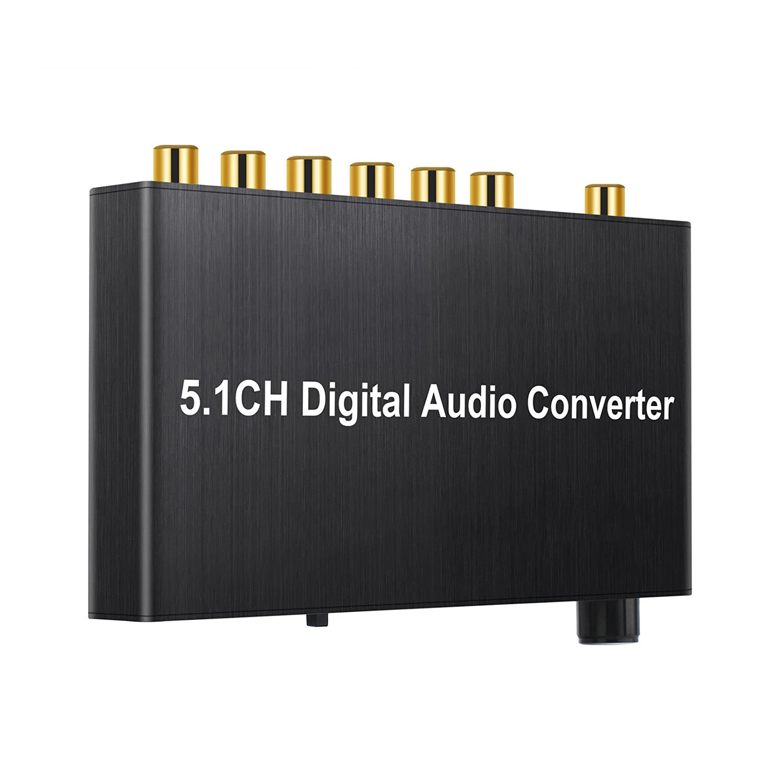 192kHz DAC Converter Digital Audio Decoder Coaxial / Toslink to 5.1CH / 2.0CH Analog 3.5mm Jack Output with Volume Control kno
192kHz DAC Converter Digital Audio Decoder Coaxial / Toslink to 5.1CH / 2.0CH Analog 3.5mm Jack Output with Volume Control kno