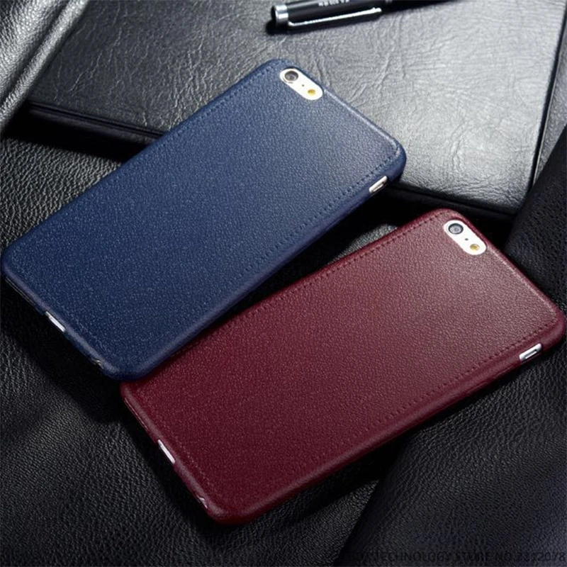 Ultra Thin Phone Cases For iPhone 5 5S SE 6 6s 7 8 Plus X Cover Leather Skin Soft TPU Silicone Case For iPhone 6 6S 7 Shell
Ultra Thin Phone Cases For iPhone 5 5S SE 6 6s 7 8 Plus X Cover Leather Skin Soft TPU Silicone Case For iPhone 6 6S 7 Shell