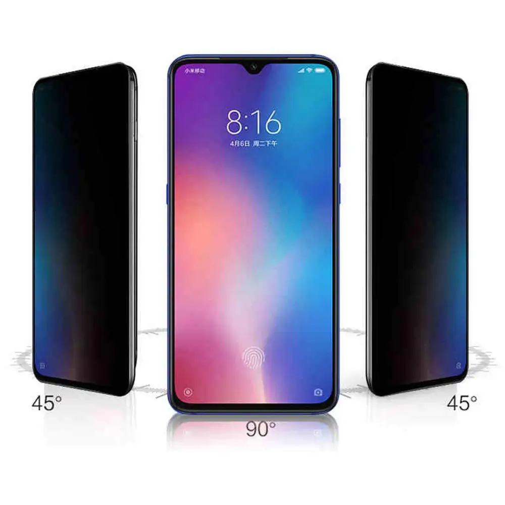 3D Privacy Screen Protector for XiaoMi 6 6X A2 Pocophone F1 Redmi 6A 5 6 7 Pro S2 Y2 Note 7 5 Plus Anti-Peeping Tempered Glass
3D Privacy Screen Protector for XiaoMi 6 6X A2 Pocophone F1 Redmi 6A 5 6 7 Pro S2 Y2 Note 7 5 Plus Anti-Peeping Tempered Glass