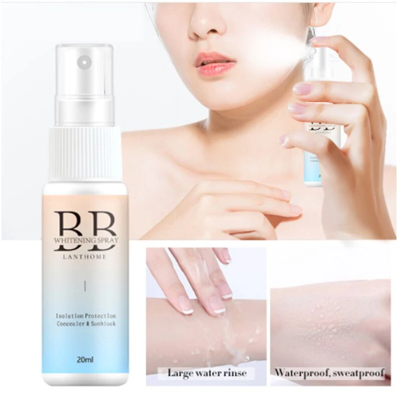 Spray BB Cream Concealer Brighten Whitening Moisturizing Base Face Foundation Makeup Beauty Skin Care
Spray BB Cream Concealer Brighten Whitening Moisturizing Base Face Foundation Makeup Beauty Skin Care