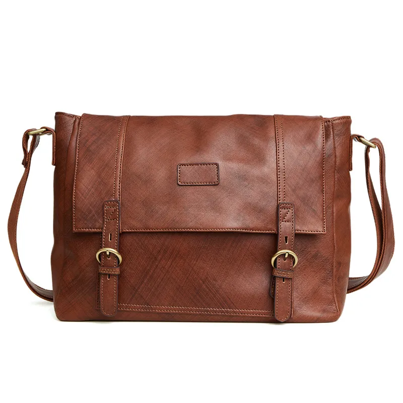 Nesitu High Quality Vintage Vegetable Tanned First Layer Genuine Leather Men Messenger Bags Real Skin Man Shoulder Bag #M6350
Nesitu High Quality Vintage Vegetable Tanned First Layer Genuine Leather Men Messenger Bags Real Skin Man Shoulder Bag #M6350
