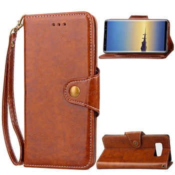 Wallet Case For Galaxy Note 8,Retro PU Leather Magnetic Flip Card Holder Hand Strap Drop Proof Cover For Samsung Galaxy Note 8
Wallet Case For Galaxy Note 8,Retro PU Leather Magnetic Flip Card Holder Hand Strap Drop Proof Cover For Samsung Galaxy Note 8