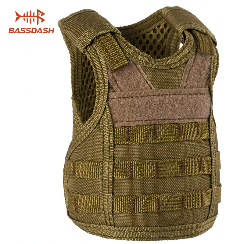 Bassdash Mini Tactical Vest Bottle Koozie with Adjustable Straps, Beverage Holder for 12oz or 16oz Cans and Bottles, 7 Colors
Bassdash Mini Tactical Vest Bottle Koozie with Adjustable Straps, Beverage Holder for 12oz or 16oz Cans and Bottles, 7 Colors