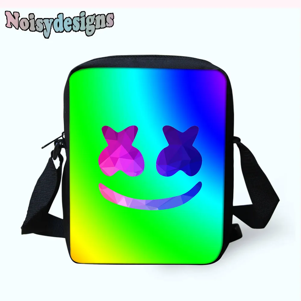 Noisydesigns Marshmello Pattern Printed Messenger School Interior Slot Pocket Figure Kids Casual Luxury brand Bags Carrying Case
Noisydesigns Marshmello Pattern Printed Messenger School Interior Slot Pocket Figure Kids Casual Luxury brand Bags Carrying Case