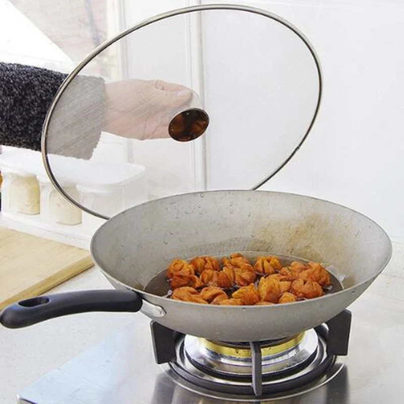 Stainless Steel Prevent Oil Splash Cover Foldable Handle Cover Lid Oil Grease Filter Cooking Tools Screen Mesh Cookware Part
Stainless Steel Prevent Oil Splash Cover Foldable Handle Cover Lid Oil Grease Filter Cooking Tools Screen Mesh Cookware Part