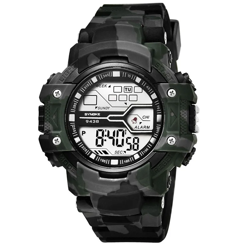 Men Sports Watches 30M Waterproof Back Light LED Digital Watch Chronograph Shock Double Time Wristwatches For Gift #4M12#F
Men Sports Watches 30M Waterproof Back Light LED Digital Watch Chronograph Shock Double Time Wristwatches For Gift #4M12#F