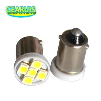 500 PCS Car T4W BA9S 5 SMD 1210 3528 LED 5md 5led License plate Bulbs Reading Parking Light Auto Wedge Lamp LED Bulbs 12V White
500 PCS Car T4W BA9S 5 SMD 1210 3528 LED 5md 5led License plate Bulbs Reading Parking Light Auto Wedge Lamp LED Bulbs 12V White