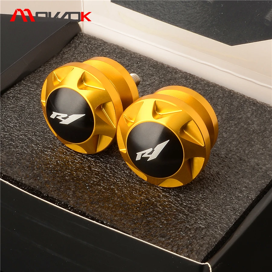 For Yamaha R1 YZFR1 YZF-R1 1998-2017 2015 2016 Motorcycle Frame sliders Aluminum Swing Arm Swingarm Spools Scews
For Yamaha R1 YZFR1 YZF-R1 1998-2017 2015 2016 Motorcycle Frame sliders Aluminum Swing Arm Swingarm Spools Scews