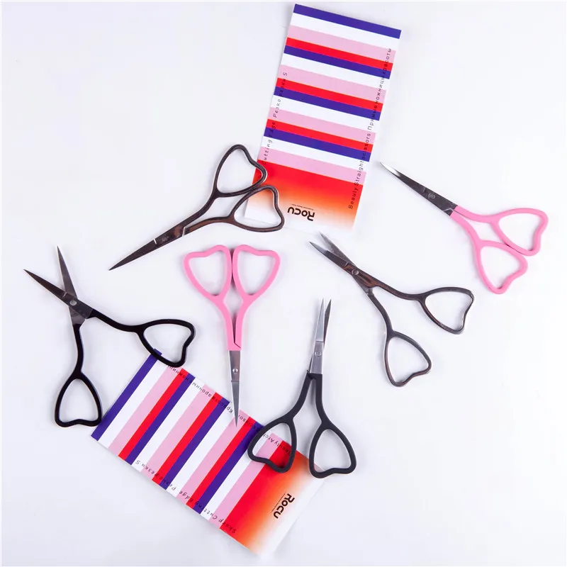 Makeup Scissors Small Stainless Steel Nose Hair Eyebrow Scissor