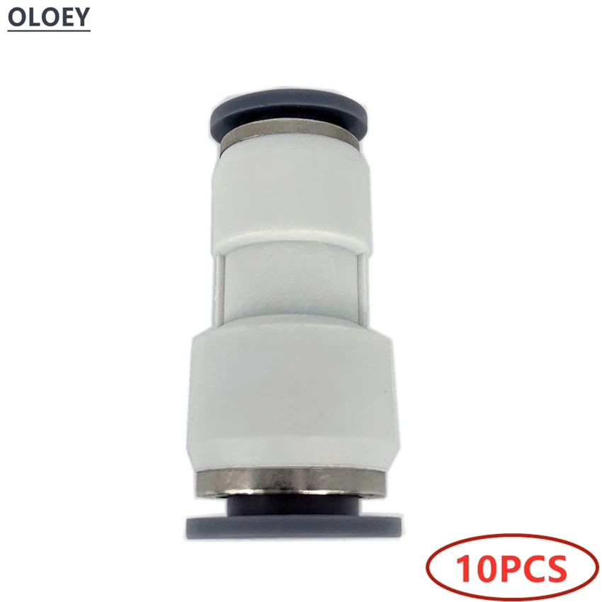 10PCS PG Straight Union Reducer Fitting Pneumatic Push to Connect Air Connector Socket Plug 6-4 8-6 10-8 12-10 8-4 10-6 12-8 MM
10PCS PG Straight Union Reducer Fitting Pneumatic Push to Connect Air Connector Socket Plug 6-4 8-6 10-8 12-10 8-4 10-6 12-8 MM