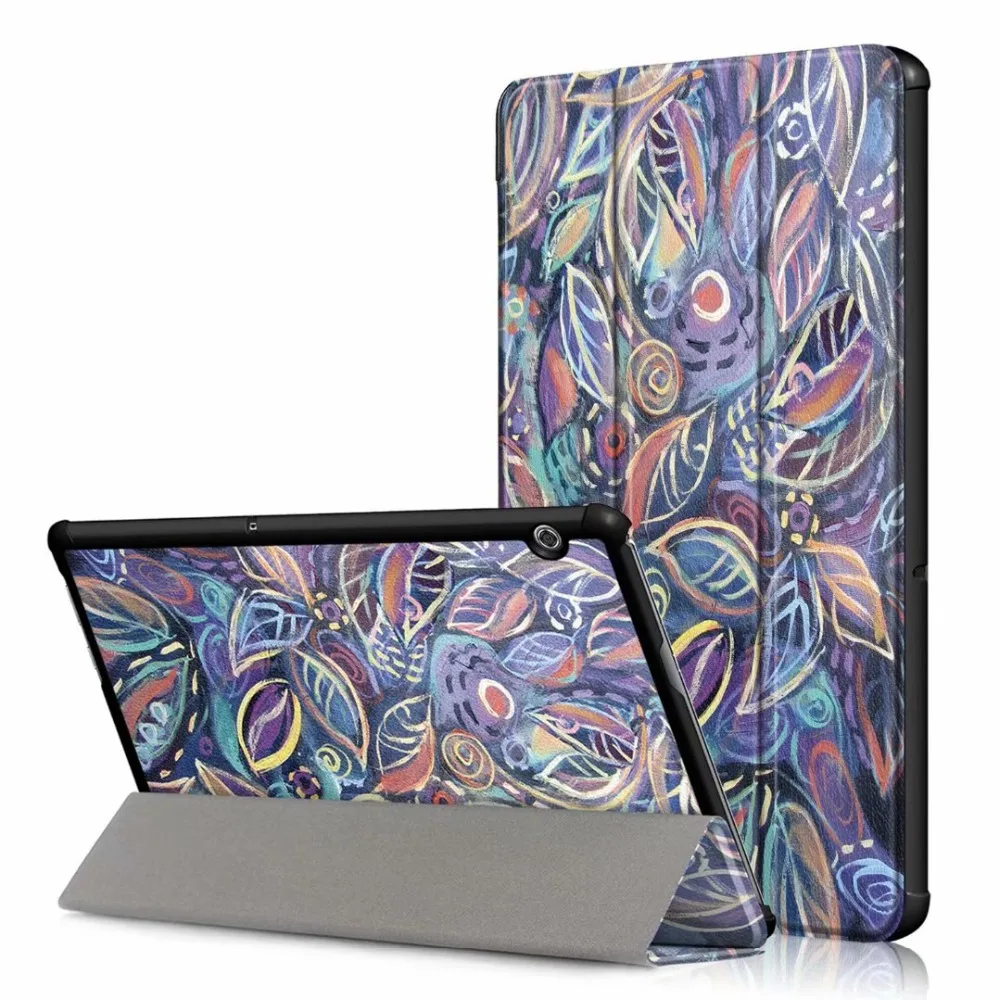 Magnetic Case for Huawei MediaPad T5 10 AGS2-W09/L09/L03/W19 10.1" Print PU Leather Cover Funda Tablet Stand Shell +Stylus Pen
Magnetic Case for Huawei MediaPad T5 10 AGS2-W09/L09/L03/W19 10.1" Print PU Leather Cover Funda Tablet Stand Shell +Stylus Pen