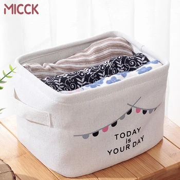 MICCK Cute Style Storage Basket Belt Handle Desktop Box Stationery Toys Cosmetic Jewelry Boxs Sundries Organize Holder Baskets
MICCK Cute Style Storage Basket Belt Handle Desktop Box Stationery Toys Cosmetic Jewelry Boxs Sundries Organize Holder Baskets