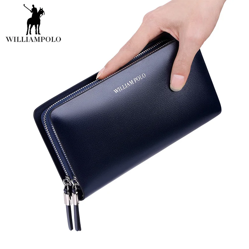 2017 Long Genuine Leather Men Wallets Credit Business Card Holders Double Zipper Cowhide Leather Wallet Purse Carteira Male Hand
2017 Long Genuine Leather Men Wallets Credit Business Card Holders Double Zipper Cowhide Leather Wallet Purse Carteira Male Hand