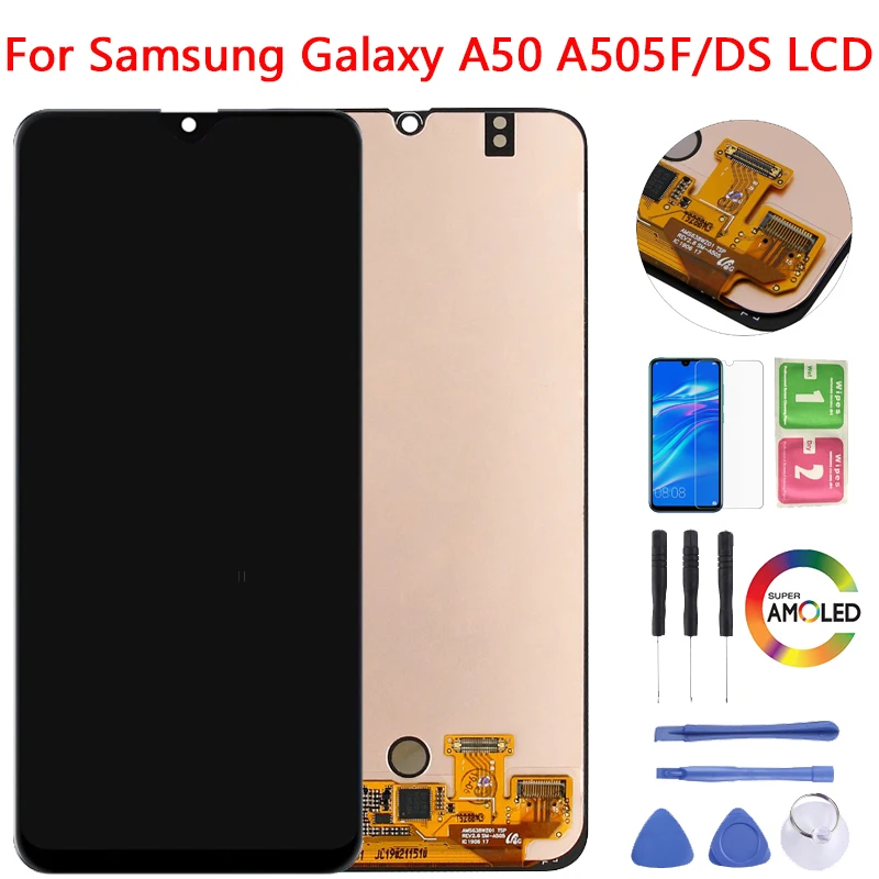 Original A50 LCD For Samsung Galaxy A50 A505F/DS A505F A505FD A505A LCD Display Touch Screen Digitizer Assembly For Galaxy A50
Original A50 LCD For Samsung Galaxy A50 A505F/DS A505F A505FD A505A LCD Display Touch Screen Digitizer Assembly For Galaxy A50