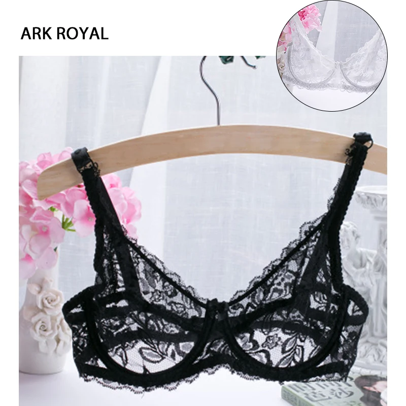 Hot Women Sexy Underwire Padded Up Embroidery Lace Bra B Brassiere