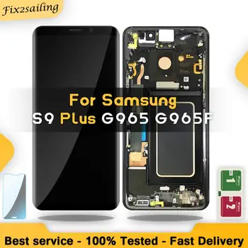 Display For SAMSUNG Galaxy S9 Plus G965 G965F Display Touch Screen Digitizer Assembly Replacement With Frame
Display For SAMSUNG Galaxy S9 Plus G965 G965F Display Touch Screen Digitizer Assembly Replacement With Frame