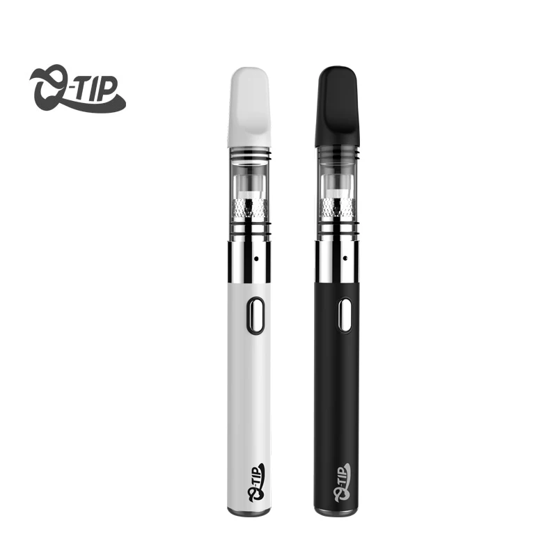 

New Original Airistech Airis Qtip Vaporizer 650mah Pure Vapor Quartz Coil Electronic Cigarette Kit 510 Thread Wax Vape Pen