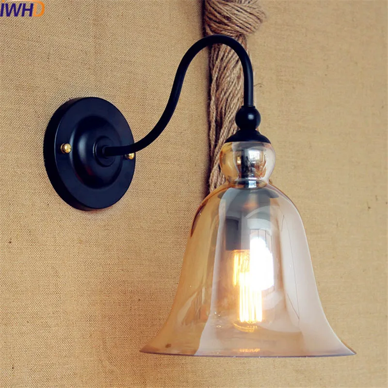 IWHD American Retro Vintage Wall Lamp Lights Glass Edison Loft Industrial Wall Sconce LED Stair Light Arandela Apliques Pared
IWHD American Retro Vintage Wall Lamp Lights Glass Edison Loft Industrial Wall Sconce LED Stair Light Arandela Apliques Pared