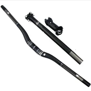 Full Carbon Fiber Bicycle Handlebar Set 3k Flat Riser Handlebar +stem +seatpost Mtb Road Mountain Bike Bicicleta Bicycle
Full Carbon Fiber Bicycle Handlebar Set 3k Flat Riser Handlebar +stem +seatpost Mtb Road Mountain Bike Bicicleta Bicycle