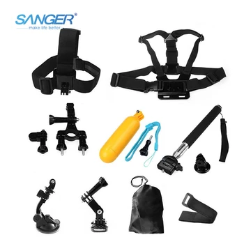 SANGER for Gopro Accesorios kit Chest Strap Headband Selfie Stick Buoyancy for Xiaomi Yi action camera go pro hero 5 4 3+ sjcam 
SANGER for Gopro Accesorios kit Chest Strap Headband Selfie Stick Buoyancy for Xiaomi Yi action camera go pro hero 5 4 3+ sjcam