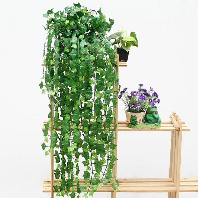 2.4m Artificial Ivy Leaves Fake Foliage Flowers Hanging Leave Garland Vine Fake Foliage Good Simulated Leaves Decoration
2.4m Artificial Ivy Leaves Fake Foliage Flowers Hanging Leave Garland Vine Fake Foliage Good Simulated Leaves Decoration