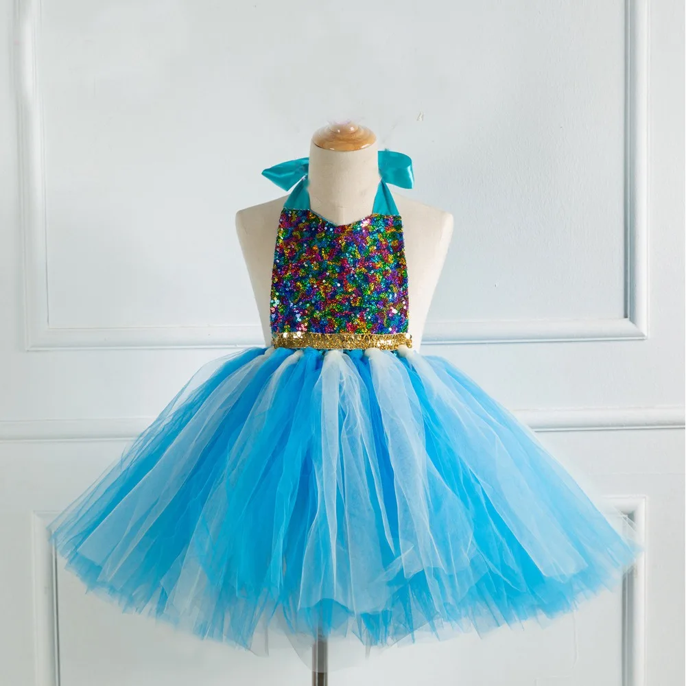 Girls Tutu Dress For Kids Girls Birthday Wedding Party Sequined Backless Rainbow Tulle Dresses Children Stage Costume WT627
Girls Tutu Dress For Kids Girls Birthday Wedding Party Sequined Backless Rainbow Tulle Dresses Children Stage Costume WT627