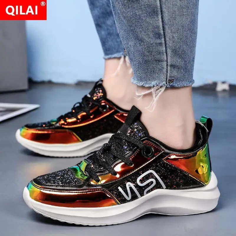Women Shoes 2019 New Fashion Bright Illusion Sneakers Women's Casual Shoes Fashion Lightweight Ladies Shoes Home Garden Shoes
Women Shoes 2019 New Fashion Bright Illusion Sneakers Women's Casual Shoes Fashion Lightweight Ladies Shoes Home Garden Shoes