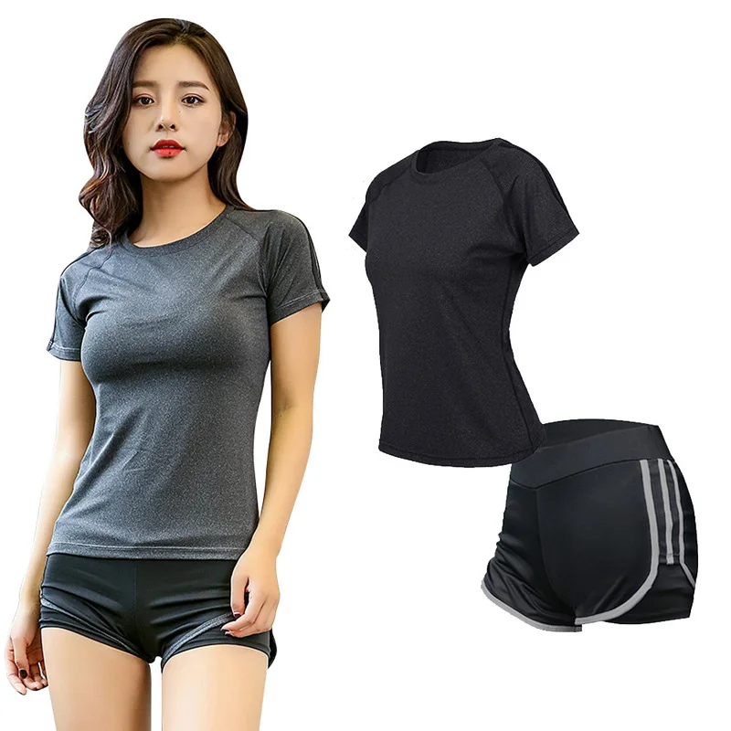 OLOEY 2018 Quick Dry Women Yoga Set Gym Fitness Clothes Yoga Shirts+2 in 1 Shorts Running Jogging Workout Yoga Sexy Sportswear
OLOEY 2018 Quick Dry Women Yoga Set Gym Fitness Clothes Yoga Shirts+2 in 1 Shorts Running Jogging Workout Yoga Sexy Sportswear
