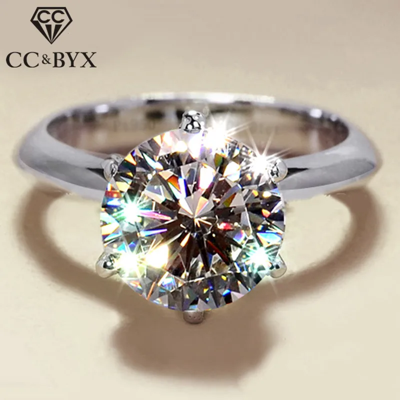 CC Rings For Women S925 Silver Wedding Ring Bridal Jewelry Round Stone Engagement Party Bijoux Femme Drop Shipping CC633
CC Rings For Women S925 Silver Wedding Ring Bridal Jewelry Round Stone Engagement Party Bijoux Femme Drop Shipping CC633