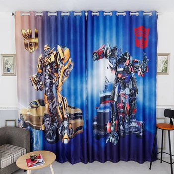 Custom Window Curtains for Living Room Bedroom Nursery Kid Children Room Window Tulle Sheer Drapes Car Robot Cartoon Blue
Custom Window Curtains for Living Room Bedroom Nursery Kid Children Room Window Tulle Sheer Drapes Car Robot Cartoon Blue