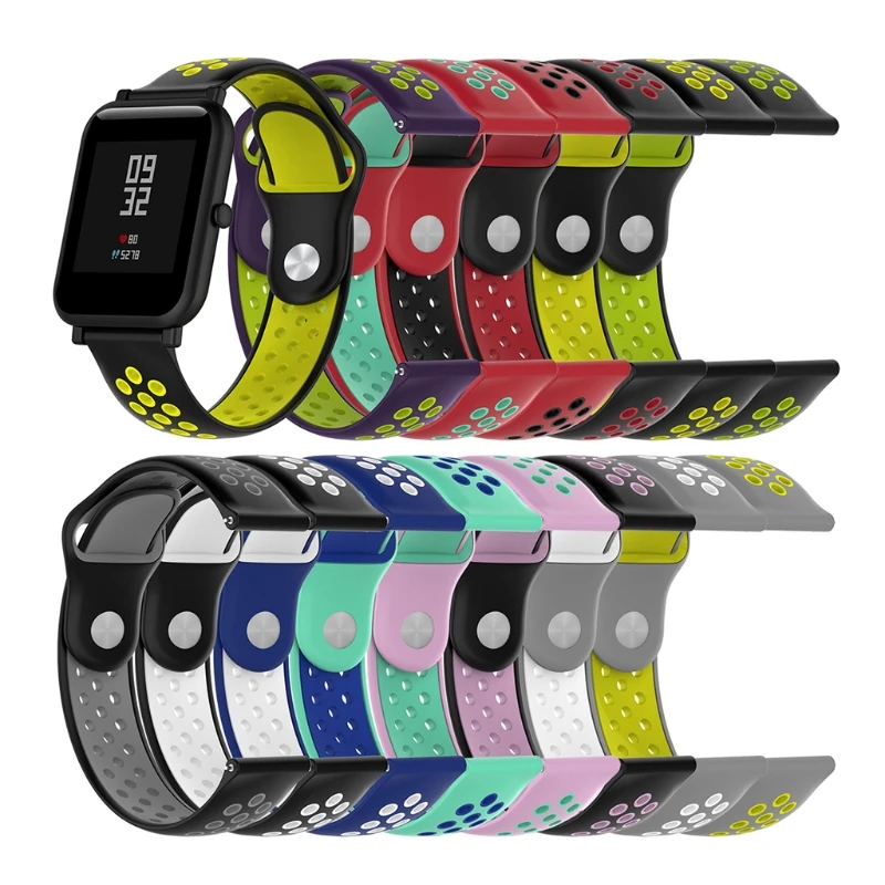 14 Colors Silicone Amazfit Bip Strap Watchband for Xiaomi Huami Amazfit Band Bracelet Huami Amazfit Bip Bit Wrist Strap 20mm
14 Colors Silicone Amazfit Bip Strap Watchband for Xiaomi Huami Amazfit Band Bracelet Huami Amazfit Bip Bit Wrist Strap 20mm