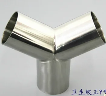 2PCS/LOT 38X1.5MM 304 Stainless Steel Oblique Y type Three Pass Tee Pipe Fittings
2PCS/LOT 38X1.5MM 304 Stainless Steel Oblique Y type Three Pass Tee Pipe Fittings