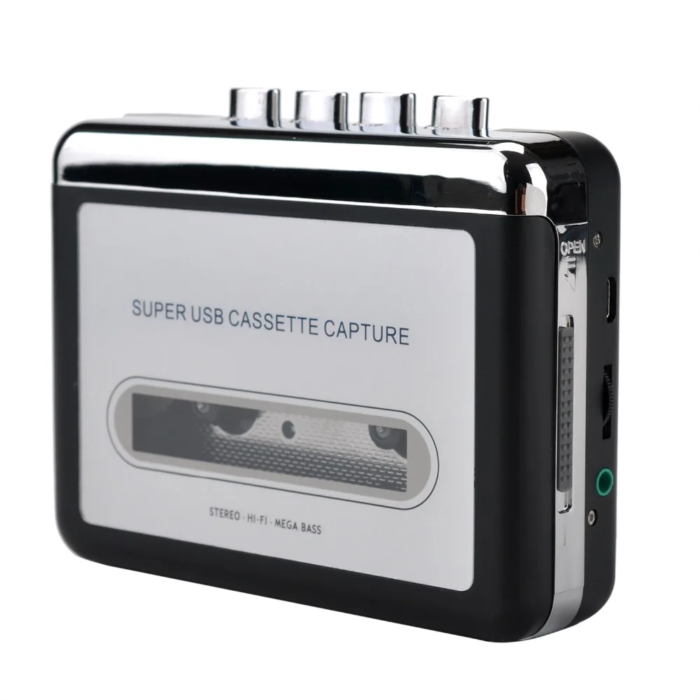 Old Cassette Player converter, convert old cassette tape to mp3 through computer for Windows& MAC os smart easy to take
Old Cassette Player converter, convert old cassette tape to mp3 through computer for Windows& MAC os smart easy to take