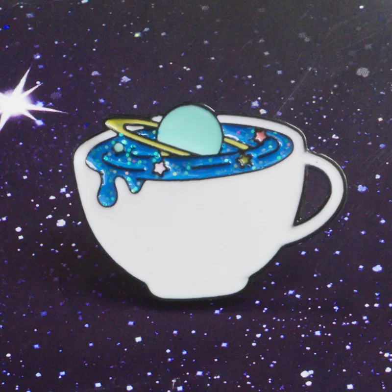 Cartoon Cute Metal Space Cup Enamel Brooch Pin For Women Fashion Clothing Bag Hat Badge Brooches jewelry
Cartoon Cute Metal Space Cup Enamel Brooch Pin For Women Fashion Clothing Bag Hat Badge Brooches jewelry