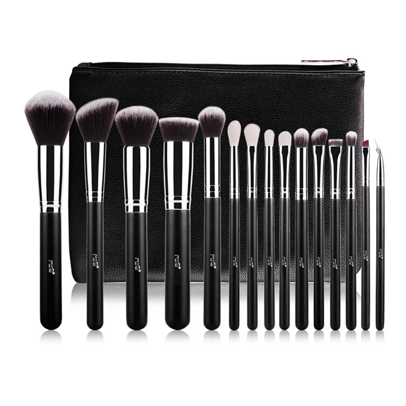MSQ 15pcs Makeup Brushes Set Powder Foundation Eyeshadow Make Up Brushes Cosmetics Soft Synthetic Hair With PU Leather Case
MSQ 15pcs Makeup Brushes Set Powder Foundation Eyeshadow Make Up Brushes Cosmetics Soft Synthetic Hair With PU Leather Case