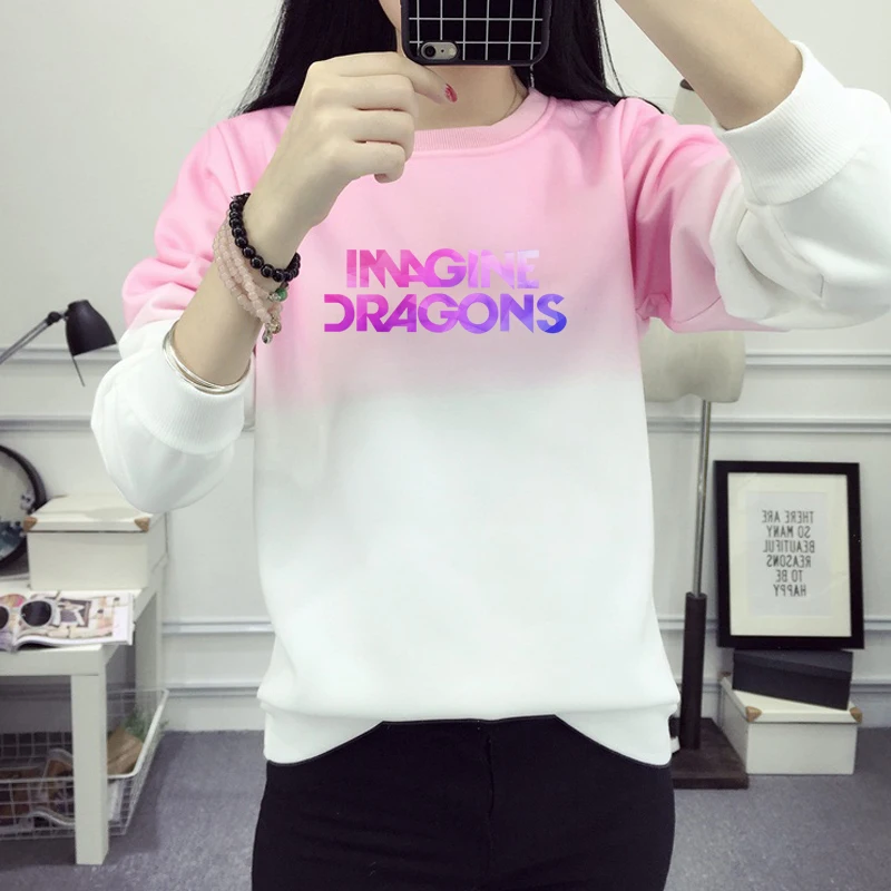 IMAGINE DRAGONS Sweatshirt Women Print Hoody Gradient Galaxy Printed Letter Women Hoodies Cotton Fleece Sweatshirt JBW-10208
IMAGINE DRAGONS Sweatshirt Women Print Hoody Gradient Galaxy Printed Letter Women Hoodies Cotton Fleece Sweatshirt JBW-10208
