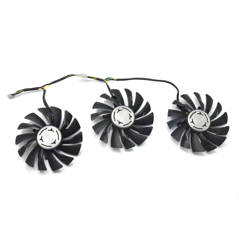 

3pcs/Lot 85mm PLD09210S12HH GTX 980Ti Cooler fan DC 12V Replace For MSI Geforce GTX 980Ti LIGHTNING Geforce GTX 1080Ti 11G DUKE