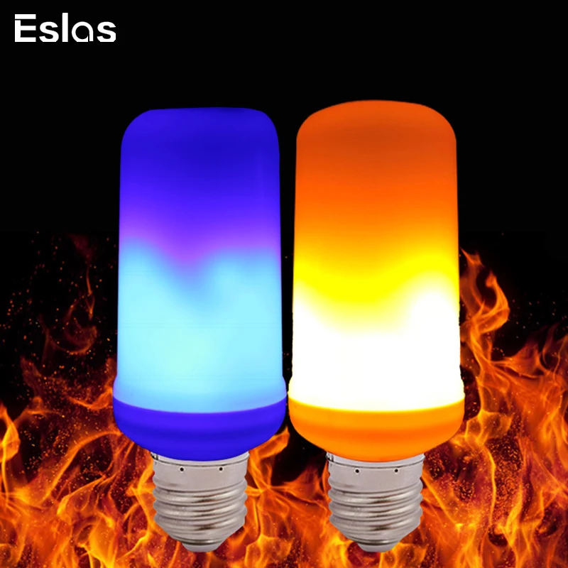 Eslas LED Fire Lights E27 B22 LED Dynamic Flame Effect Corn Lamp 4 Modes AC 85-265V Flickering Emulation Lamp for Garden
Eslas LED Fire Lights E27 B22 LED Dynamic Flame Effect Corn Lamp 4 Modes AC 85-265V Flickering Emulation Lamp for Garden