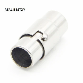 REAL BESTXY 10pc/lot Round Stainless Steel Crimp Clasps Cord End Caps Fits for 6mm Leather Cord Jewelry Findings
REAL BESTXY 10pc/lot Round Stainless Steel Crimp Clasps Cord End Caps Fits for 6mm Leather Cord Jewelry Findings