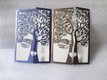 50pcs freeshipping hotsell laser cuting tree design noble wedding invitations cards party decoration personalized greeting card 
50pcs freeshipping hotsell laser cuting tree design noble wedding invitations cards party decoration personalized greeting card